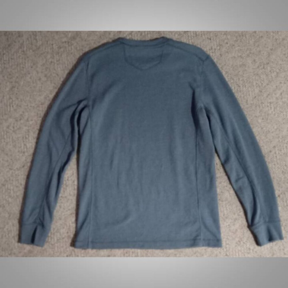 Eddie Bauer Men's blue grey long sleeve sweater size small - Picture 4 of 6